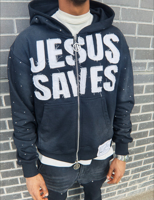 Jesus Saves Hoodie